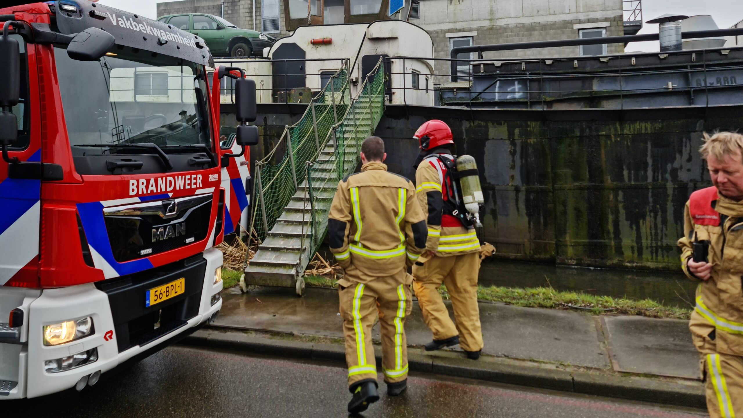 Treinamento de bombeiros com ZEPCAM T3 Live