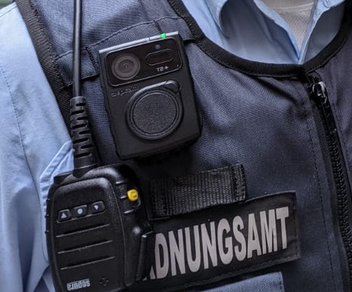 kommunaler ordnungsdienst Bodycam-Halterungen