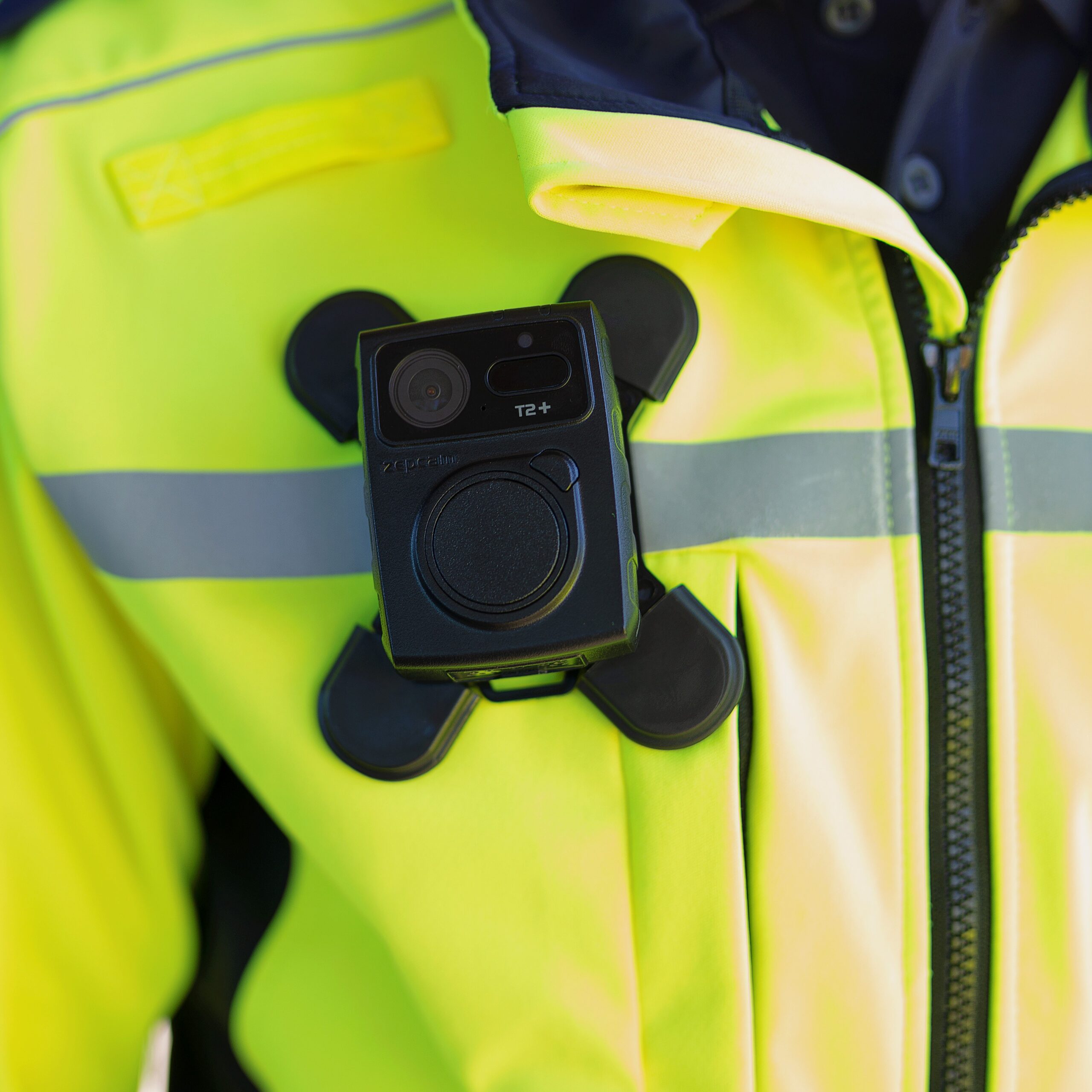 offentlig transport af bodycam-montering